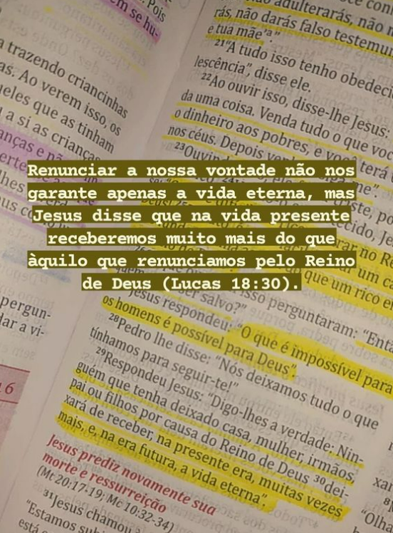 35 Versículos Bíblicos sobre Renúncia e Aliança com Deus